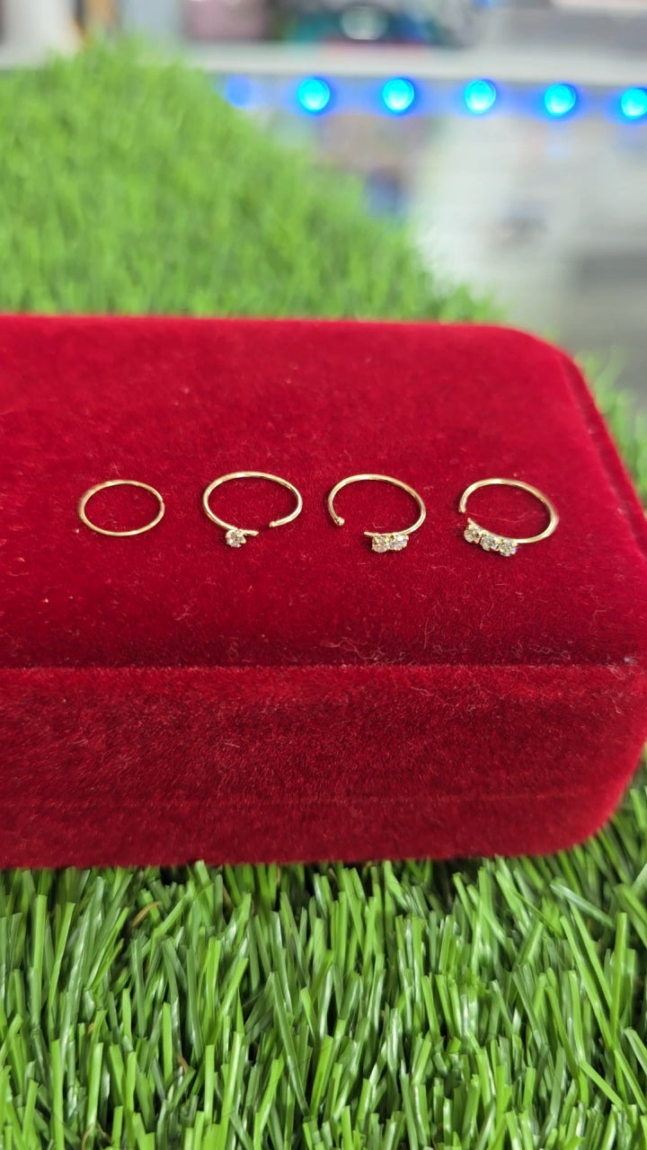 Nose Earrings Catalago 14k