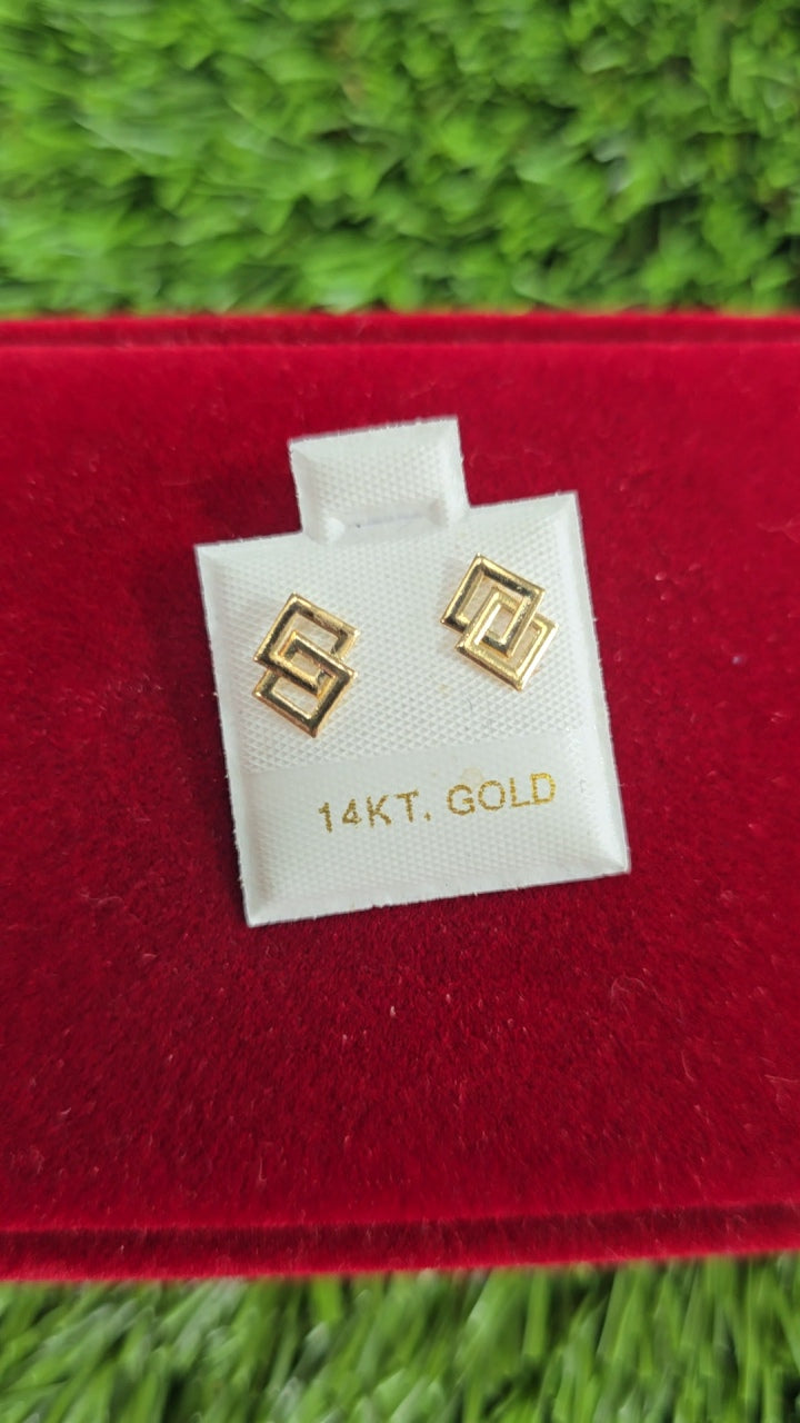 14K Stud Earrings