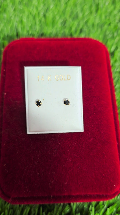 Zirconia Earrings 3mm
