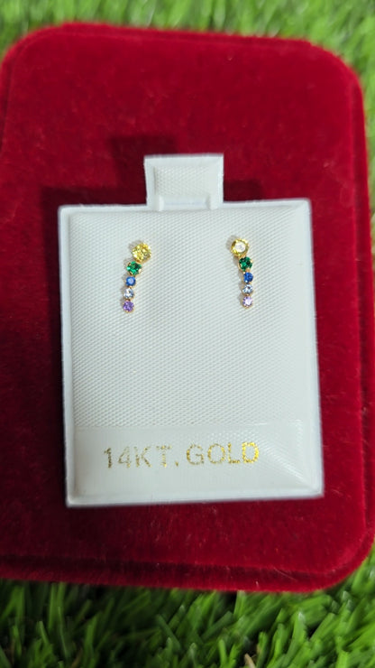 Long Earrings 14k