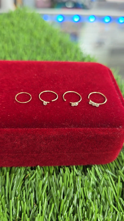 Nose Earrings Catalago 14k