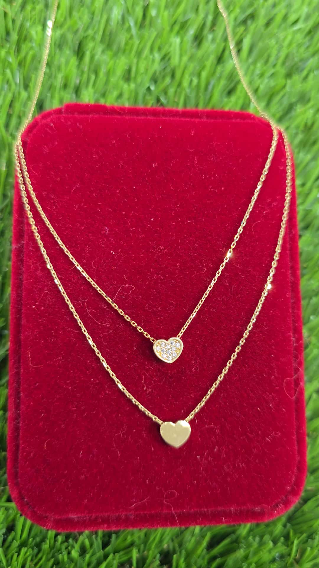 Double Chain 14k
