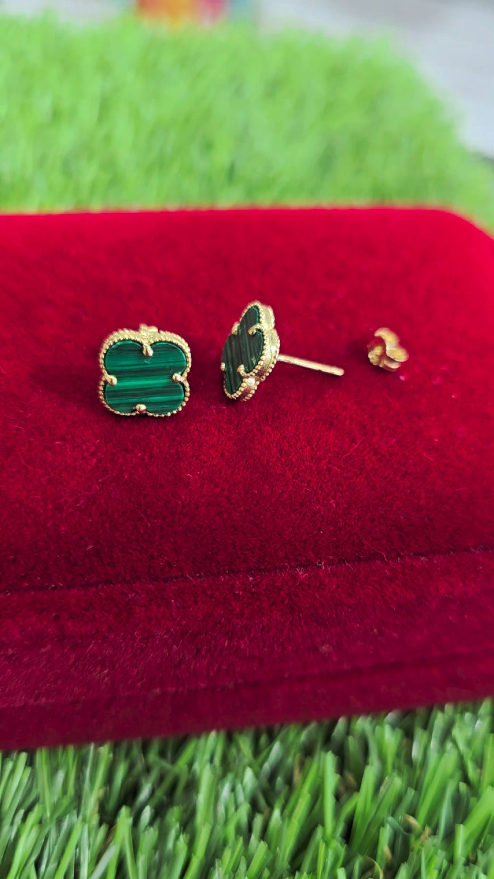 Green Flower 14k