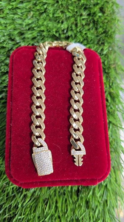 Cuban Bracelet 14k