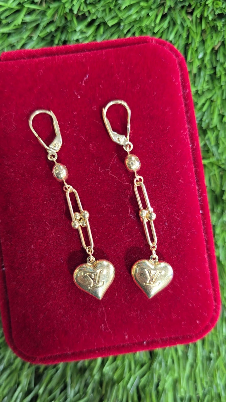14K Long Earrings