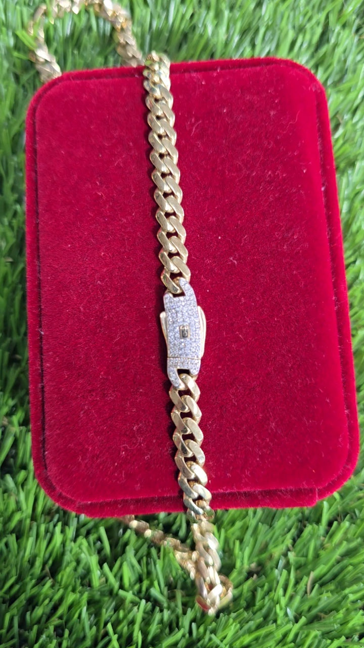 Cuban Chain  Diferent Size 14K