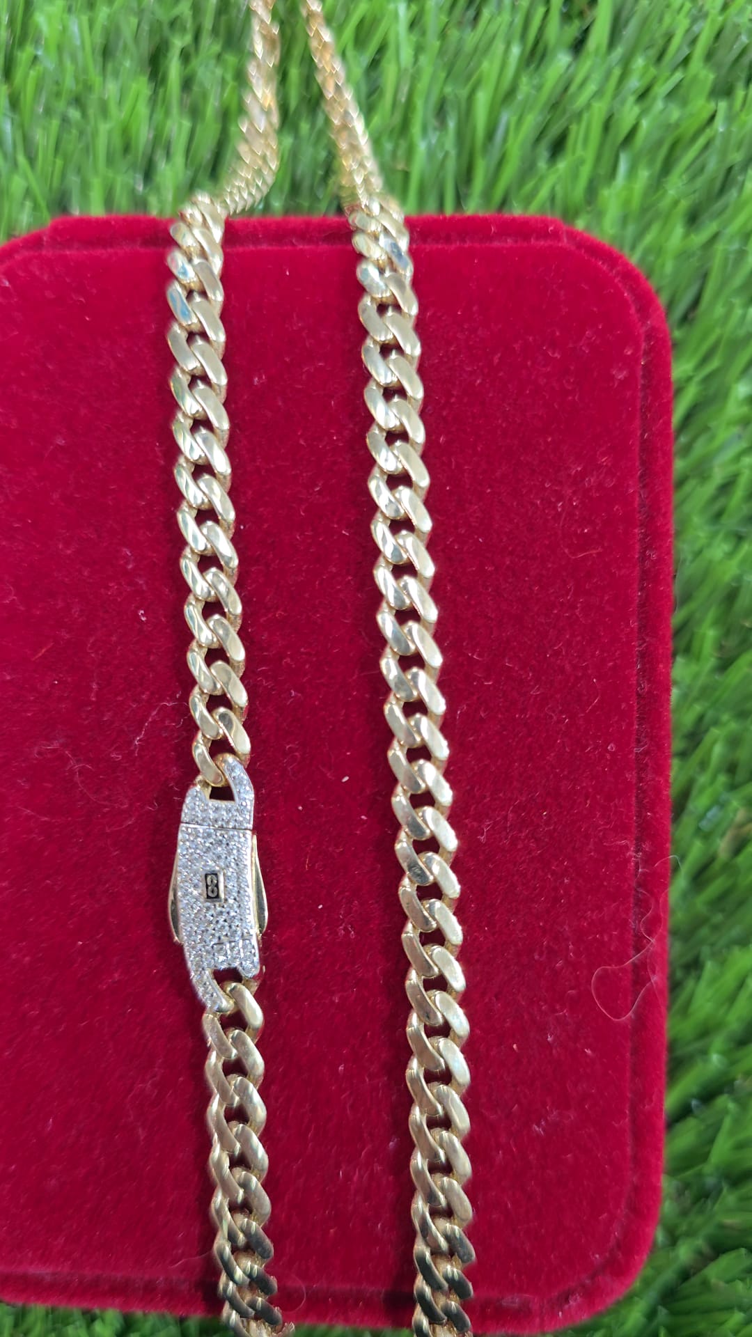 Cuban Chain  Diferent Size 14K