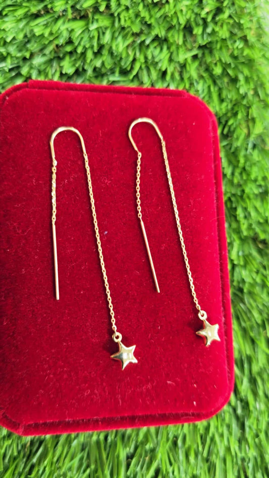 Long Earrings 14k